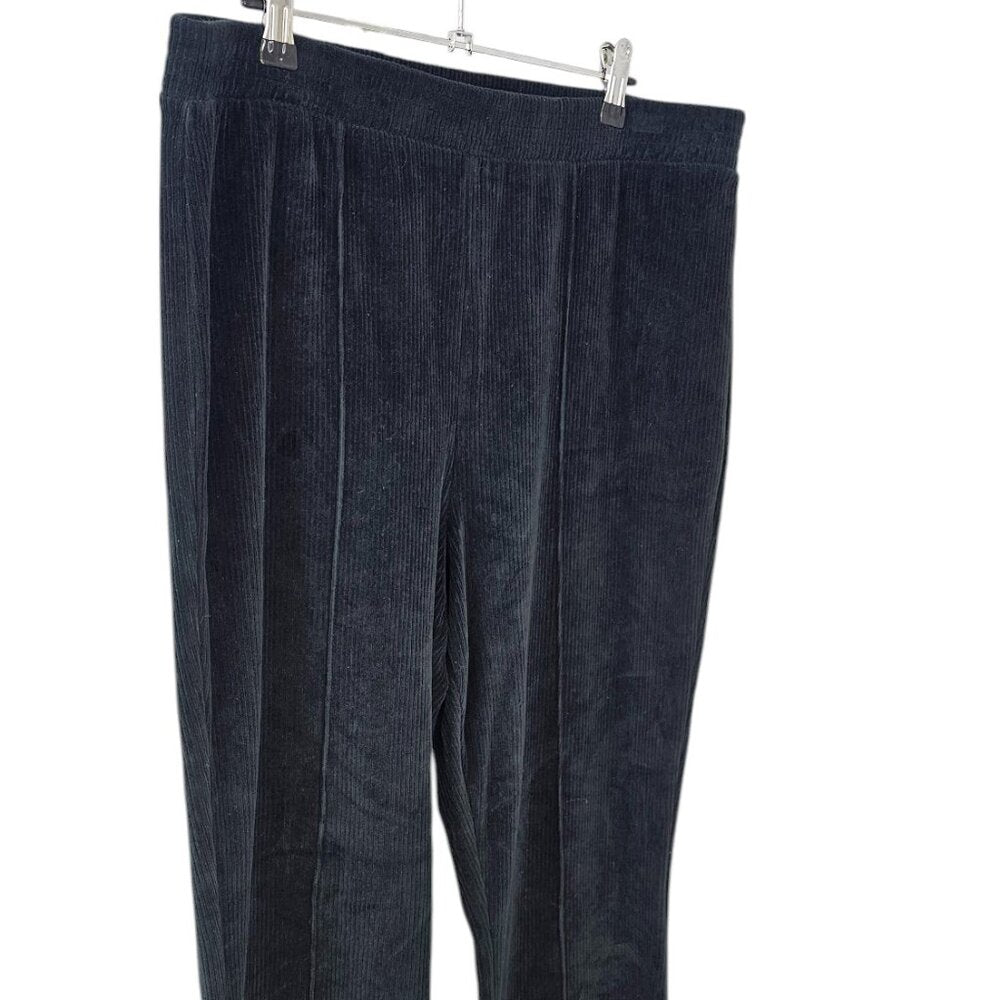 Aerie Ribbed Flare Leg Pull On Pant