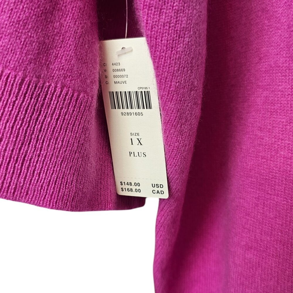 Anthropologie Pilcro The Alani 100% Cashmere Crop Sweater