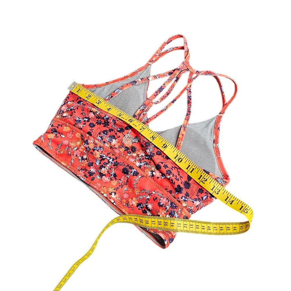 Born Primitive Floral Strappy Back Sports Bra