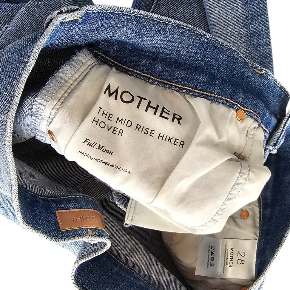MOTHER The Mid Rise Hiker Hover Jeans
