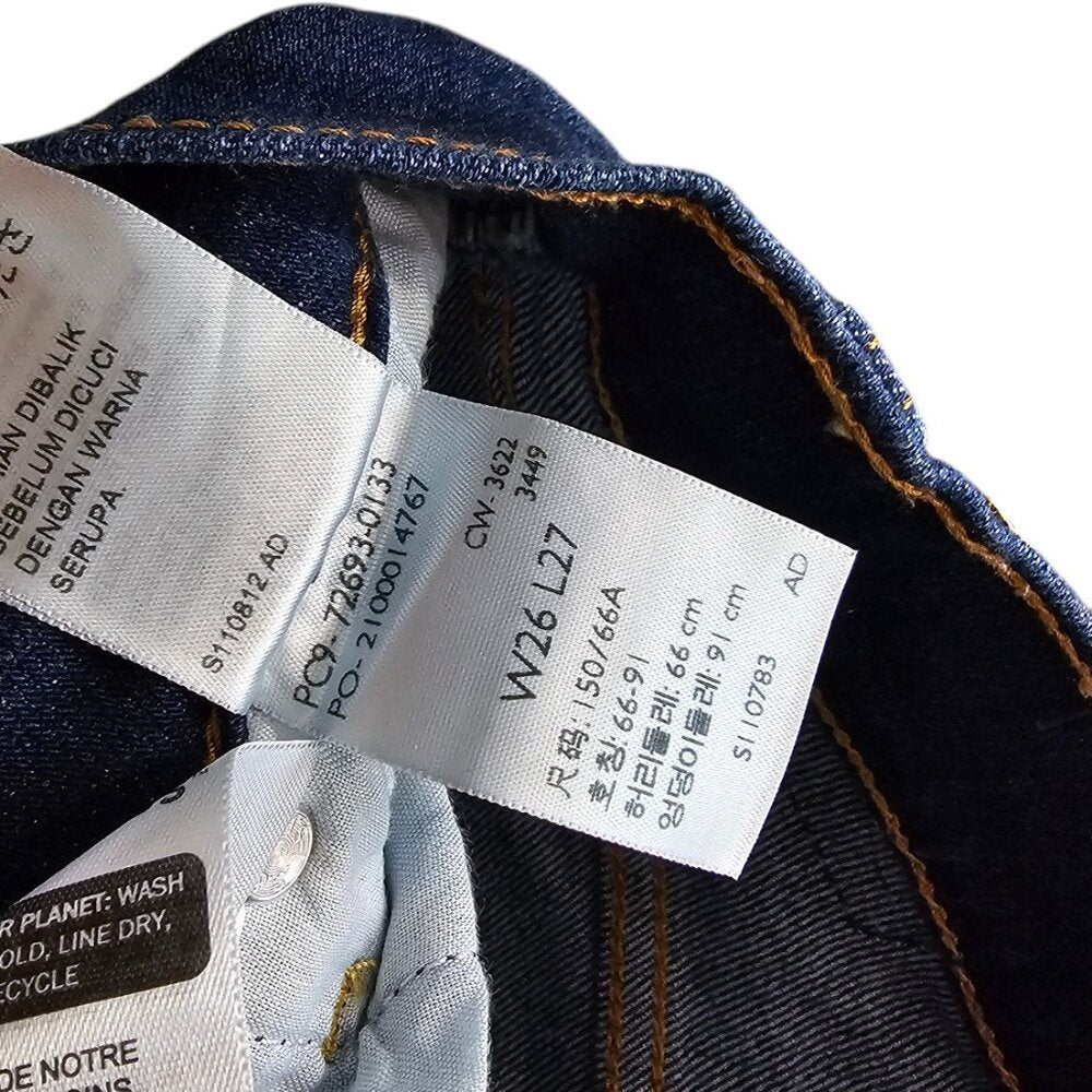 Levi's Womens Ribcage Straight Ankle Jeans