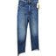 MOTHER The Rider High-Rise Ankle Step Fray Jeans