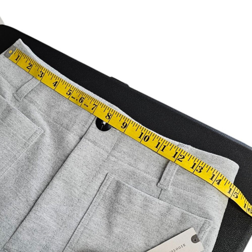 Anthropologie Maeve The Colette Brushed Knit Crop Wide-Leg Pants