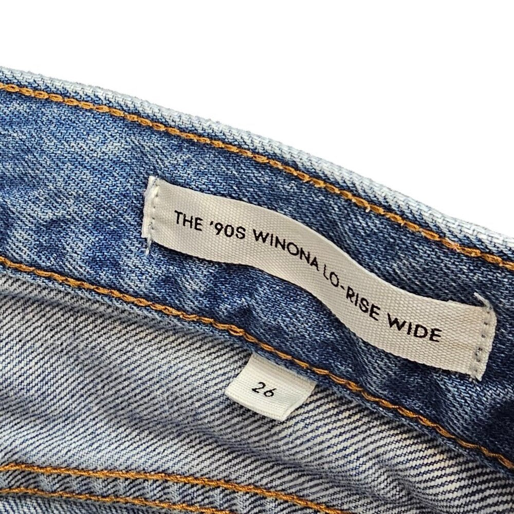Denim Forum The 90's Winona Lo-Rise Wide Jeans