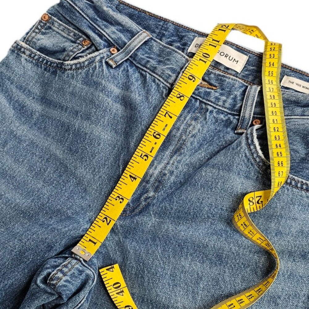 Denim Forum The 90's Winona Lo-Rise Wide Jeans