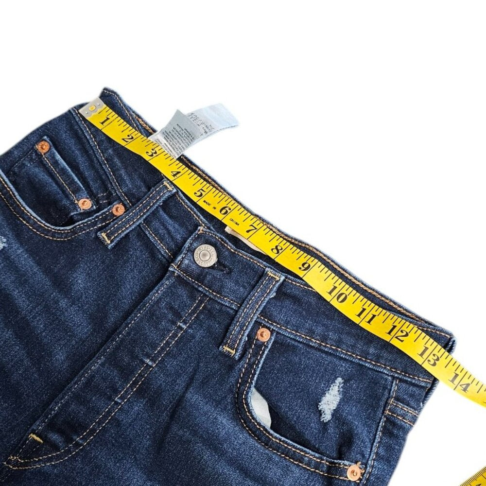 Levi's Womens Ribcage Straight Ankle Jeans