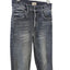 MOTHER Womens The Insider Crop Strep Fray Jeans