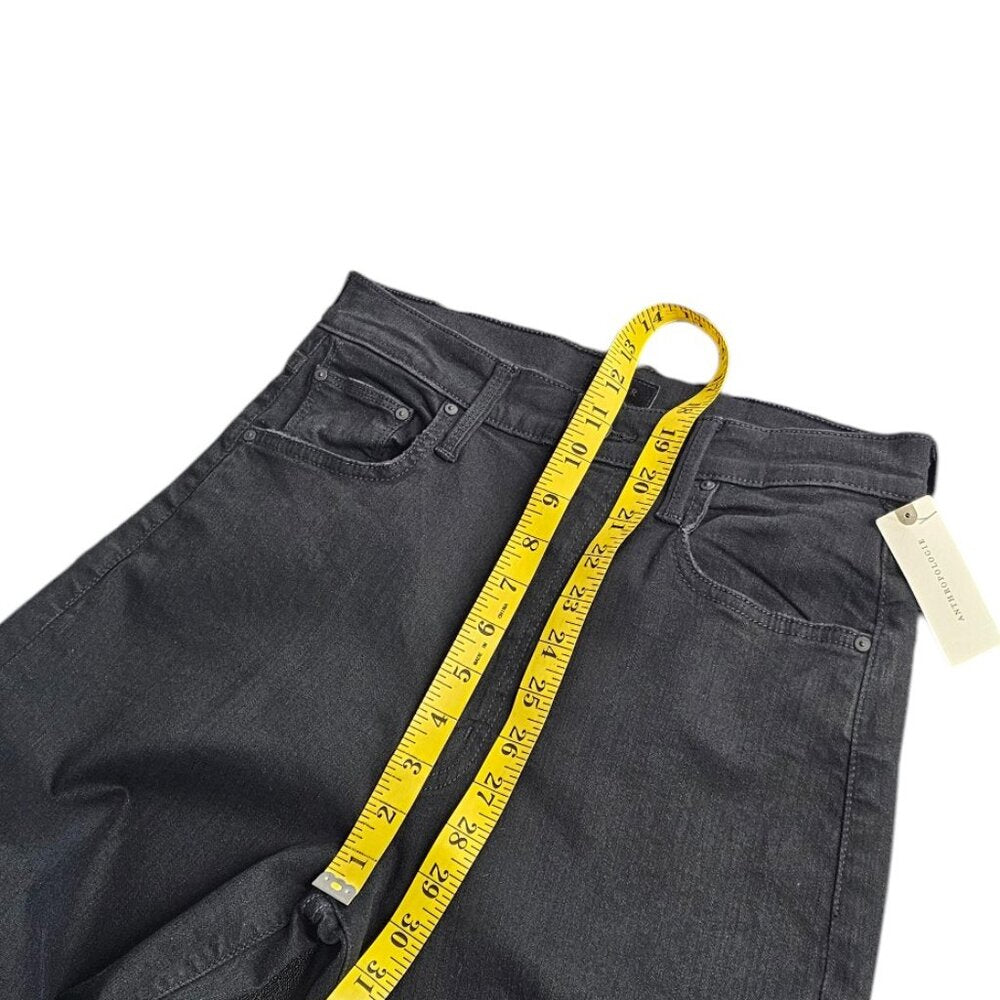 MOTHER The Rambler High-Rise Straight-Leg Ankle Jeans