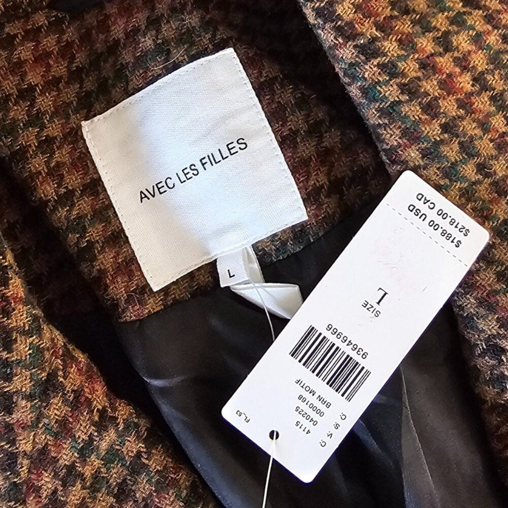 Anthropologie Avec Les Filles Hourglass Double-Breasted Blazer