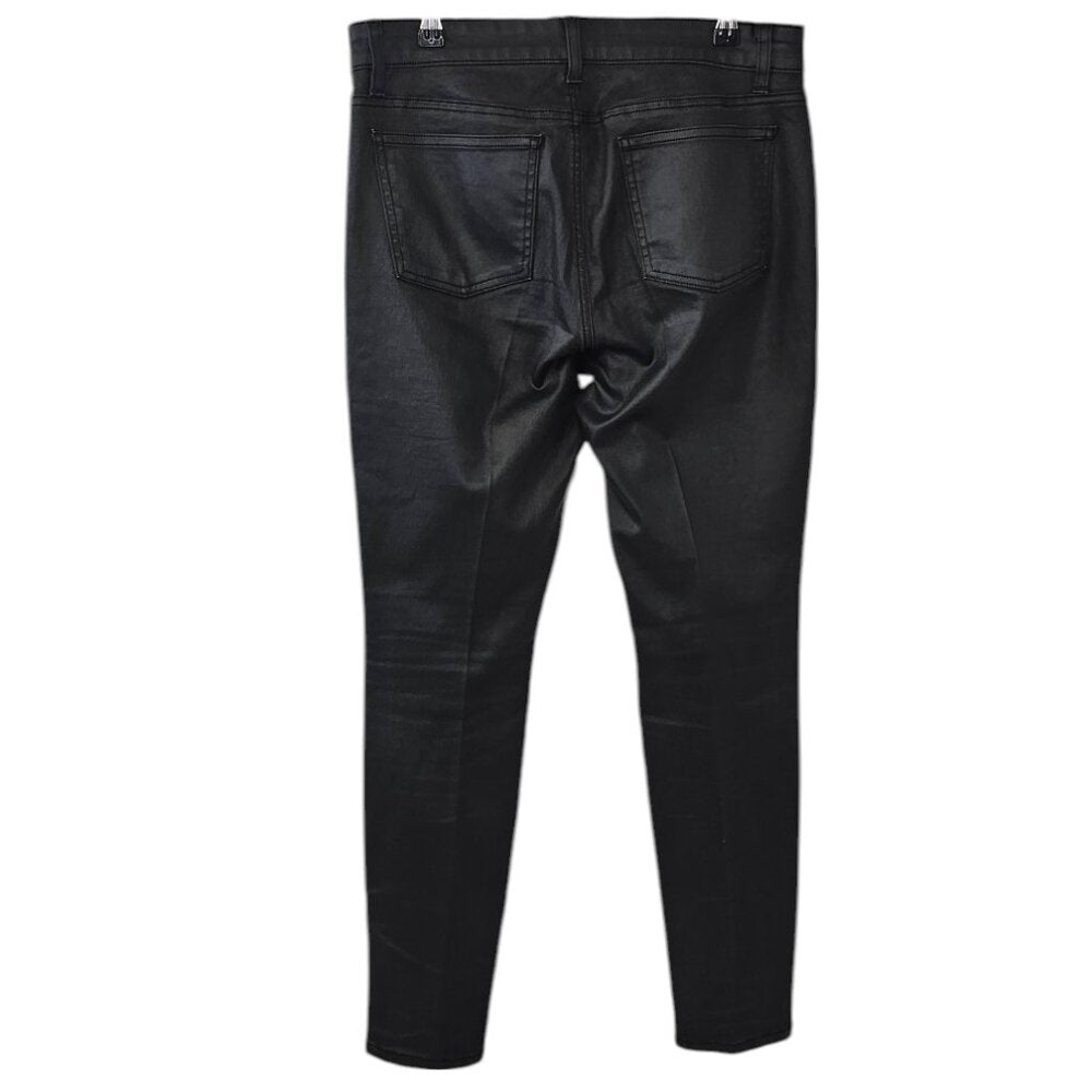 Eileen Fisher Womens Coated Jeans