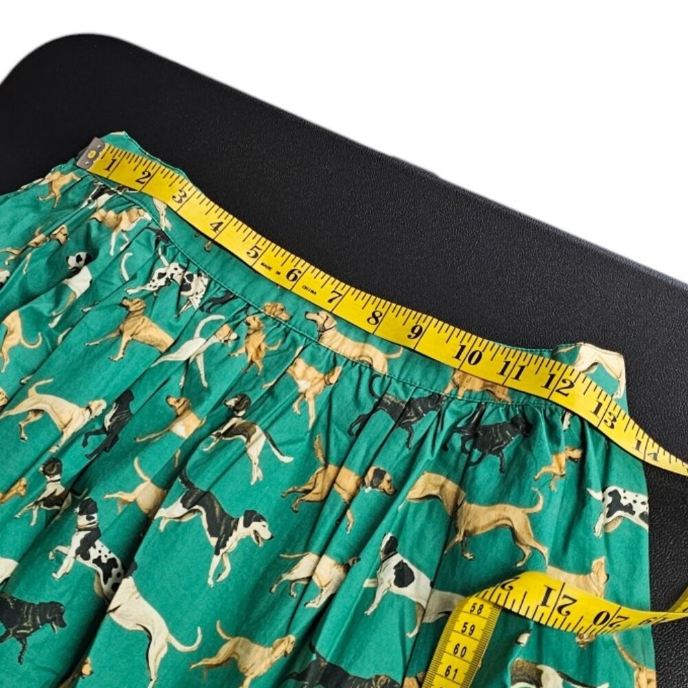 Anthropologie Maeve The Jacie Poplin Printed Maxi Skirt