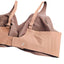 Knix Revolution V-Neck Bra, Wireless, Mocha, Size XXXL Fits Sizes 42A,42B,42C