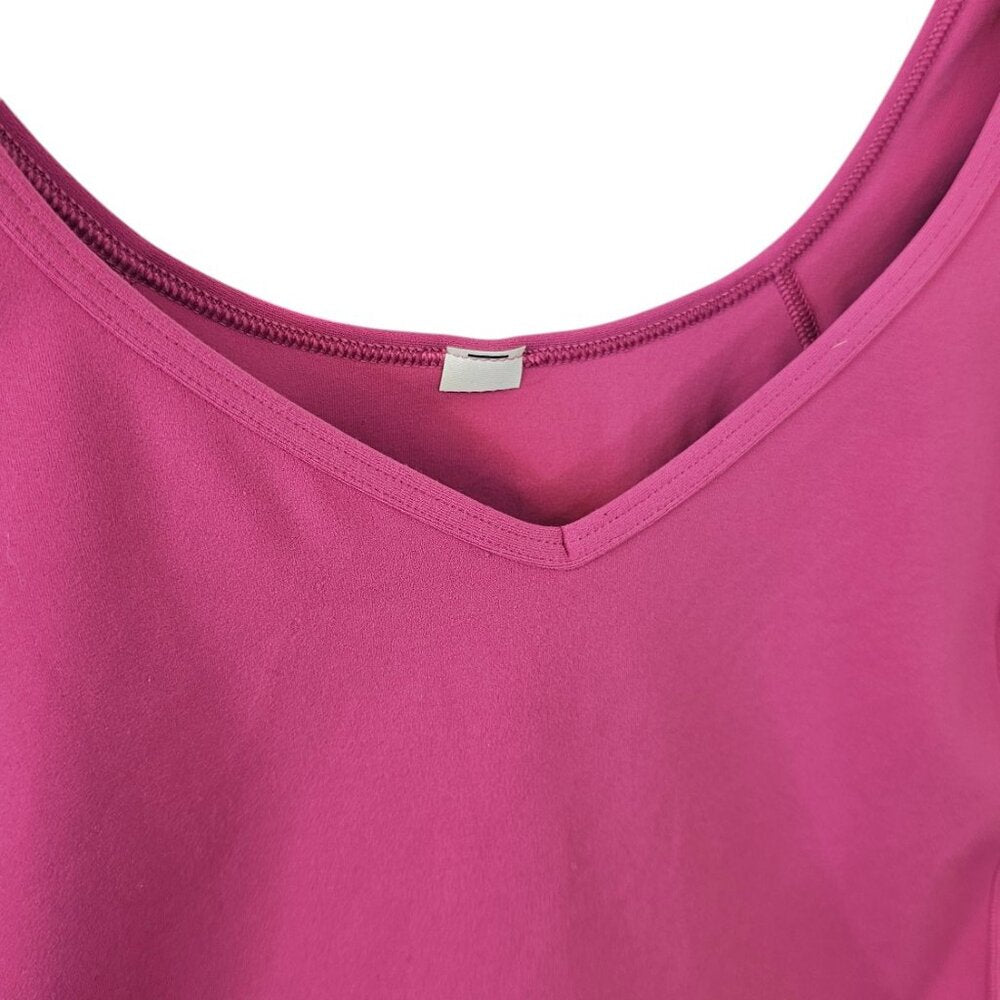 Lululemon Womens Align Short Sleeve Crop V-Neck Shirt