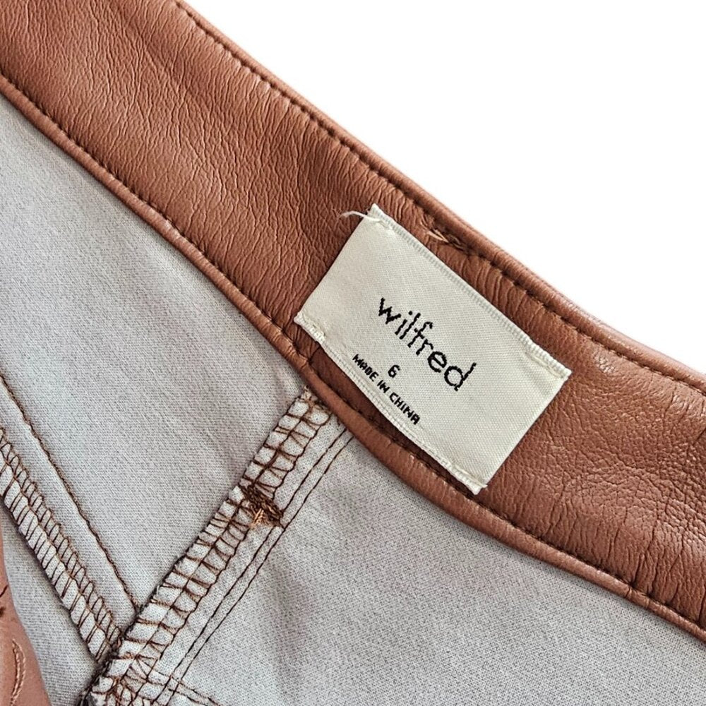 Aritzia Wilfred Melina Cropped Pant
