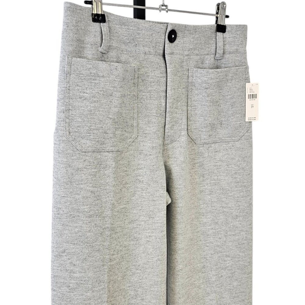 Anthropologie Maeve The Colette Brushed Knit Crop Wide-Leg Pants