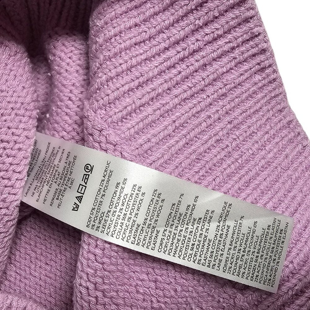 Anthropologie Bell-Sleeve V-Neck Sweater