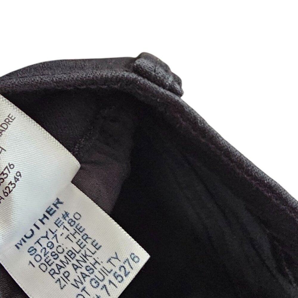 MOTHER The Rambler High-Rise Straight-Leg Ankle Jeans