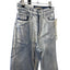 Joe's Jeans Mia Foil High-Rise Wide-Leg Jeans