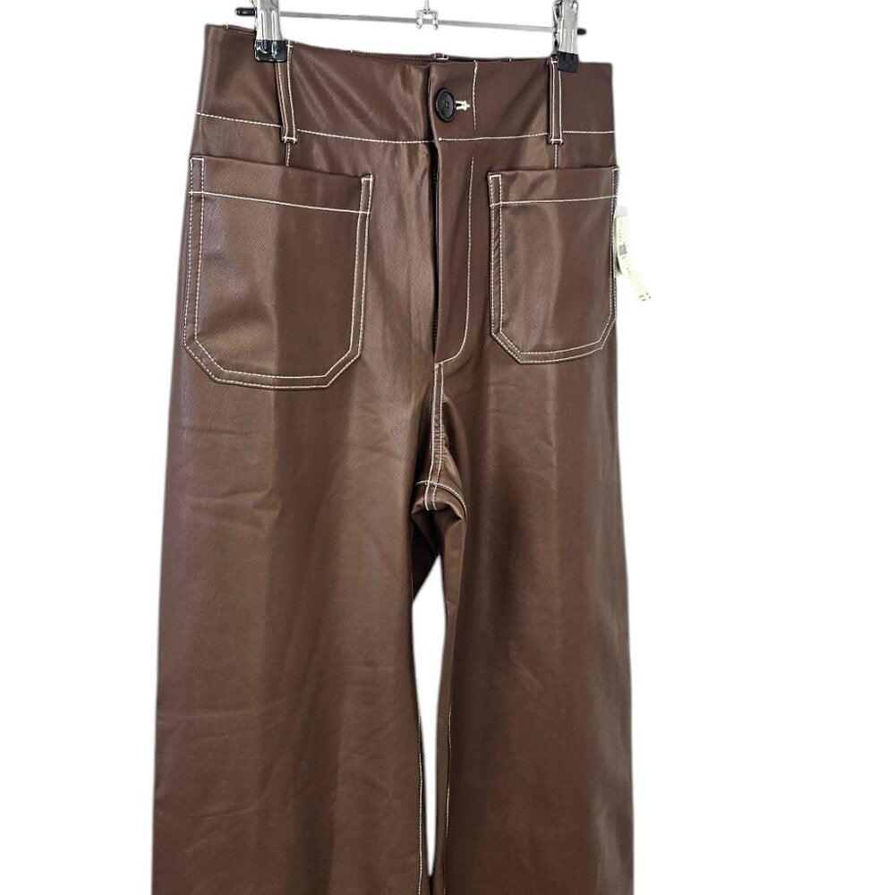 Anthropologie Maeve The Colette Cropped Wide Leg Pant