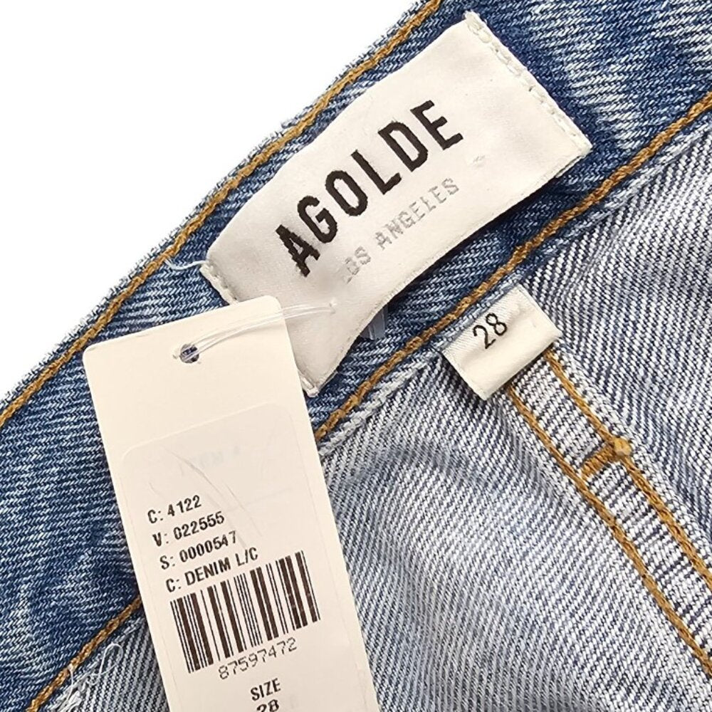 AGOLDE Womens Dame Jeans