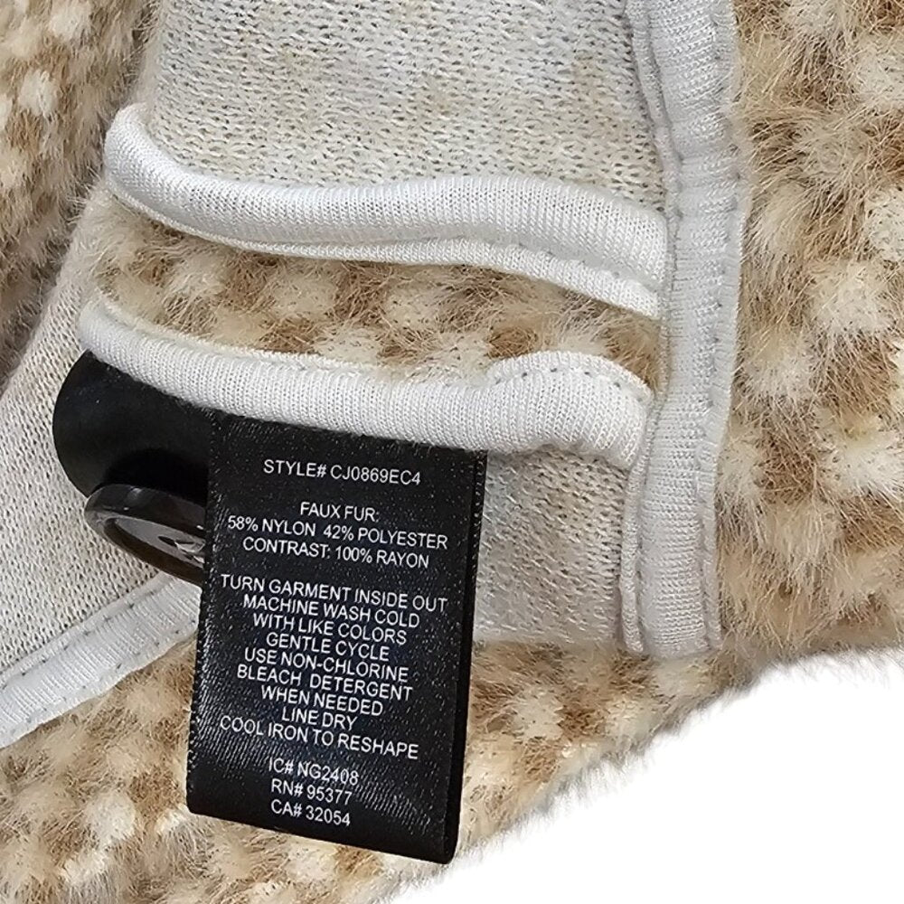 Anthropologie x Sanctuary Hometown Fuzzy Knit Coat