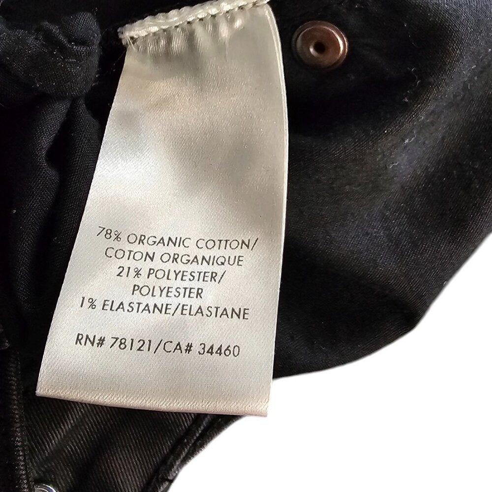 Eileen Fisher Womens Coated Jeans