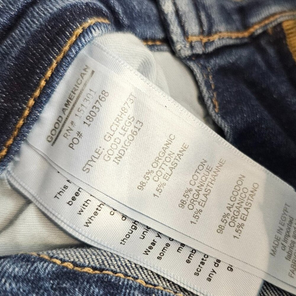 Good American Good Legs Cigarette Jeans