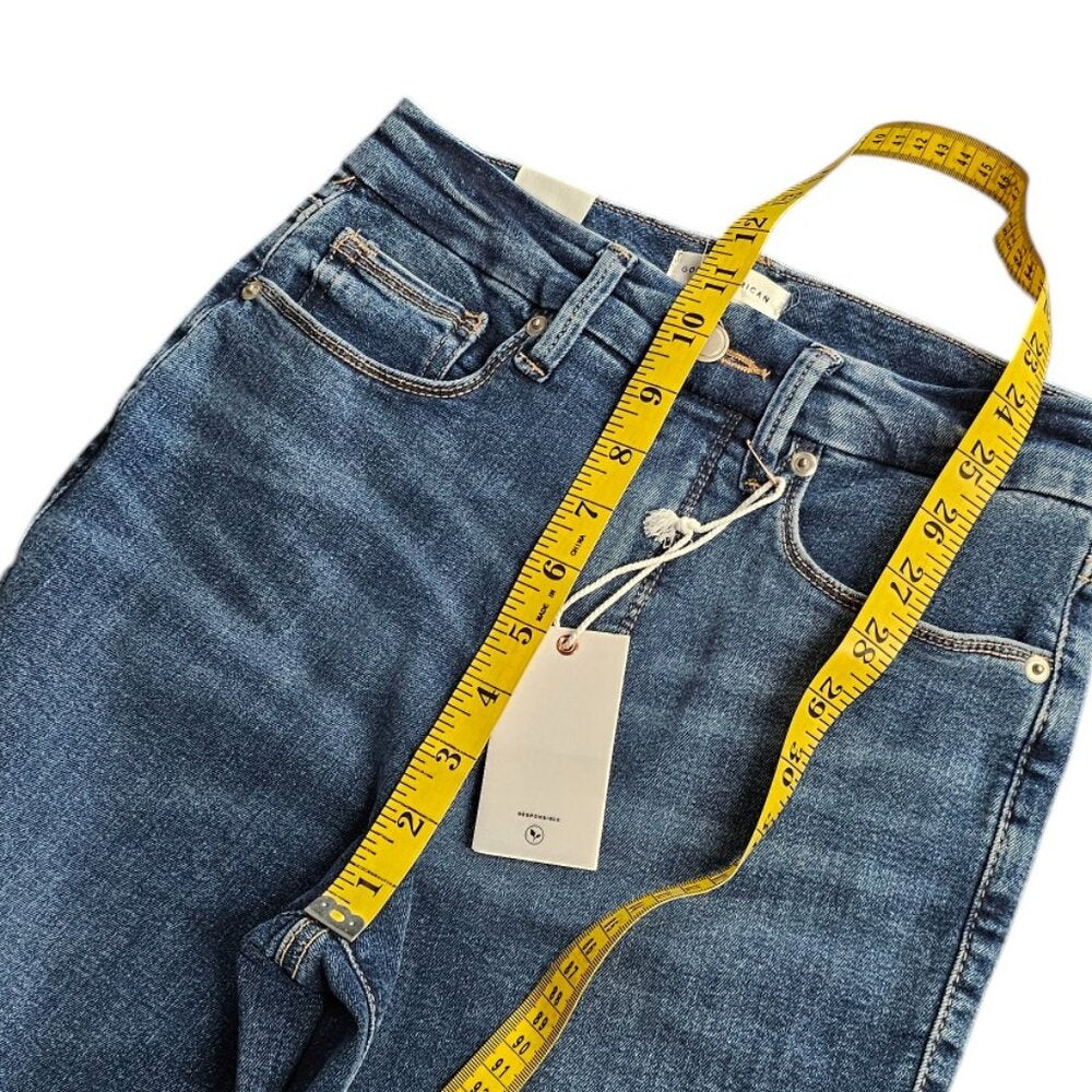 Good American Good Legs Cigarette Jeans