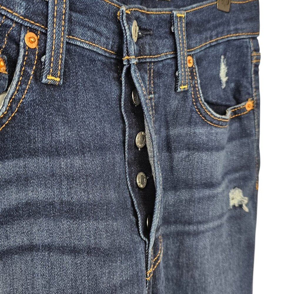 Levi's Womens Ribcage Straight Ankle Jeans