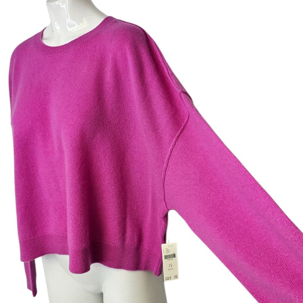 Anthropologie Pilcro The Alani 100% Cashmere Crop Sweater