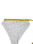 Beach Riot Hazel Bikini Bottoms, Embroidered, Floral, High Rise, White, Size L
