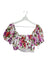 Abercrombie & Fitch Sweetheart Puff Sleeve Crop Top