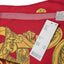 Urban Outfitters Gold Red Printed Silky Scarf