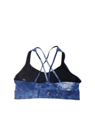 ZYIA Strappy Back Diamond Dip Tie Dye Sports Bra