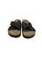 Roots Leather Slide Sandals