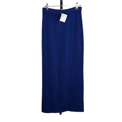 St. John Evening Cobalt Blue Santana Knit Pencil Skirt