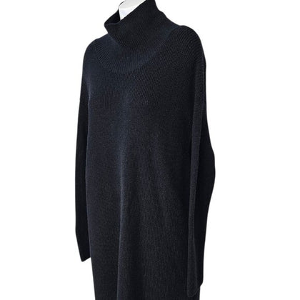 Eileen Fisher 100% Merino Wool Sweater Dress