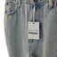 Meshki Womens  Lauren Straight Leg Ripped Jeans