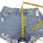 AGOLDE Parker Denim Fray Shorts