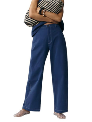 Anthropologie Maeve Curve Puddle Pants