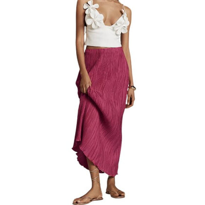 Anthropologie The Tilda Maxi Slip Skirt