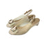 Stuart Weitzman Translucent Peep Toe Bow Jelly Heels