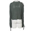 Aritzia Wilfred Salome Lace Up Sleeve Sweater