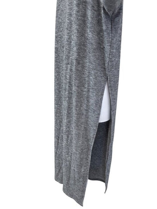 Smash + Tess Long Tunic Side Slit Shirt Dress