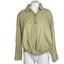 Young Fabulous & Broke Twist Front Long Sleeve Blouse