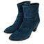 Garnet Hill Suede Zip Up Booties