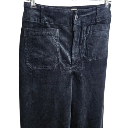 Anthropologie Maeve The Colette Corduroy Full Length Wide Leg Pant