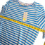 Boden Womens Dorothy 100% Linen Stripe Top