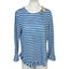 Boden Womens Dorothy 100% Linen Stripe Top