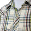 Ariat Plaid Western Fringe Snap Button Down Top